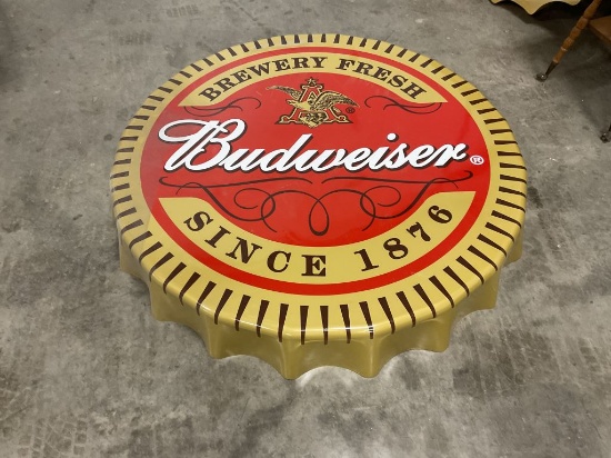 Vintage 4' Budweiser Advertising Button