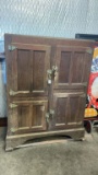 Antique Oak Ice Box