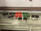 Lot of 10 Vintage Cast Iron Trains
