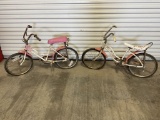 VTG Schwinn Stingray and Huffy Fancy Dancer Bikes