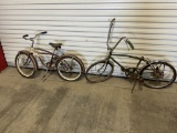 Lot of 2 Vintage Bicycles (1 is Huffy Convertible)