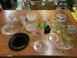 Lot of Assorted Vintage Glassware