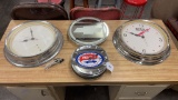 Lot of Vintage Clocks and Automotive Displays