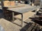 Lot of 2 Metal Work Tables