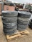 Lot of 10 Assorted Trailer Tires
