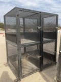 4 Compartment Animal Cage