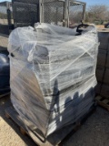 Pallet Lot of Metal Chairs with Padded Seats