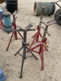 Lot of 4 Pipe Jack Stands