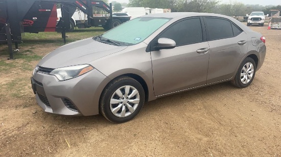 *2016 Toyota Corolla S 4 Door Sedan