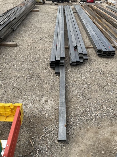 12pcs 1" x 3" x 18' 11ga Square Tubing