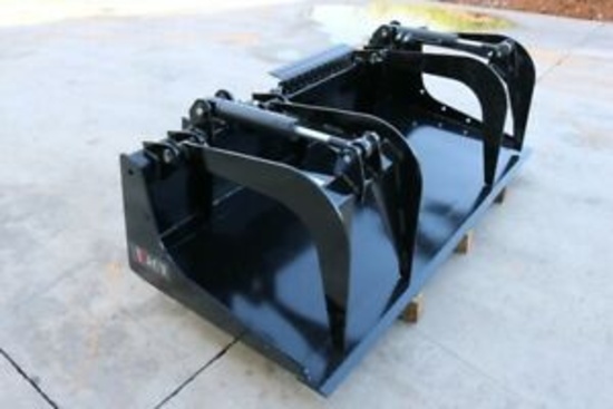 NEW JCT 72" Skidsteer Grapple Bucket