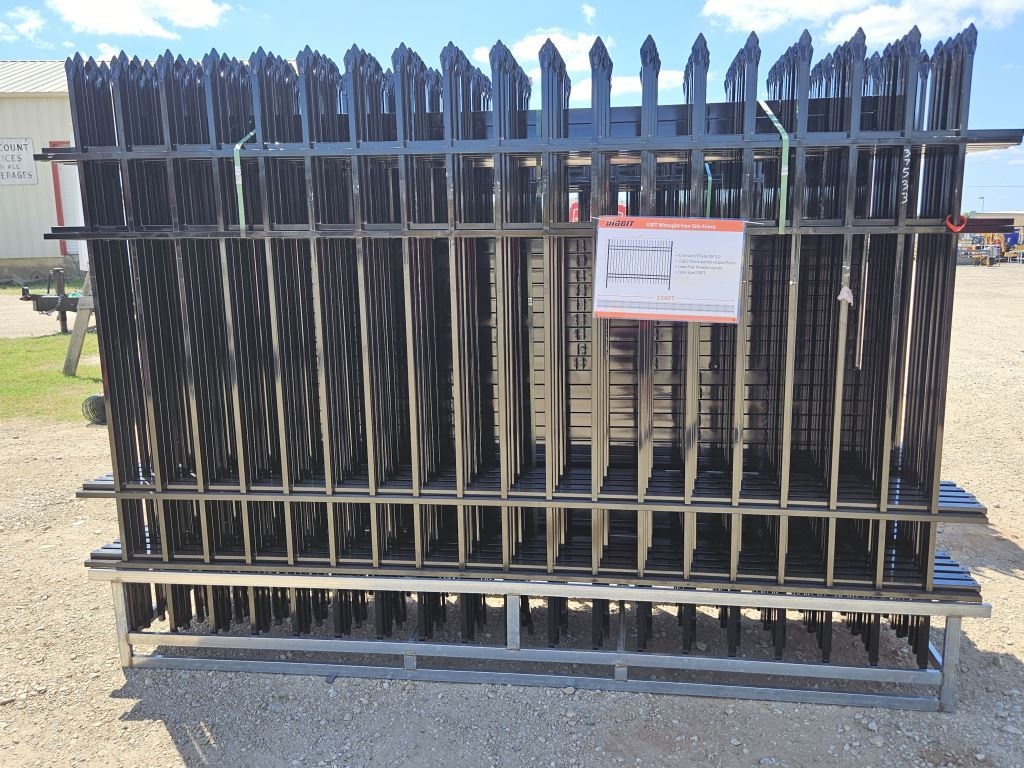 New Wrought Iron Site Fence Farm Equipment and Machinery Livestock Supplies Livestock Corrals, Panels and Gates Online Auctions Proxibid