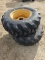 Tires w/wheels 16.9-24