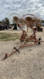 Drag-Type 8 Wheel Hay Rake