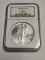 1990 American Silver Eagle NGC MS 69