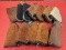 Box Lot of Suede Gun Cases