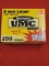 250rds Remington UMC 9mm Luger 115gr Mega Pack