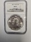 1987 American Silver Eagle NGC MS69