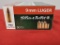 250rds Sellier & Bellot 9mm Luger 115gr