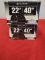 275rds Federal 22LR 40gr LRN