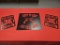 Lot of 3 Metal Gun Signs