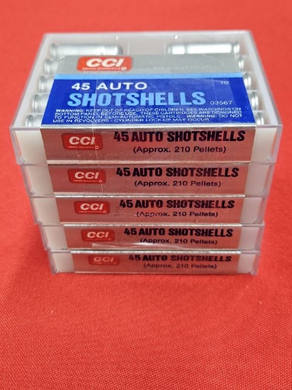 50ct CCI 45 Auto Shotshells