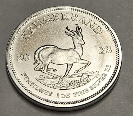 2023 Krugerrand 1oz Silver Round