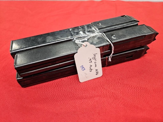 Lot of 4 Ingram M10  Mags