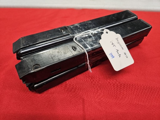 Lot of 4 Ingram M10 Mags
