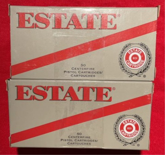 200rds Estate 9mm FMJ Luger 115gr
