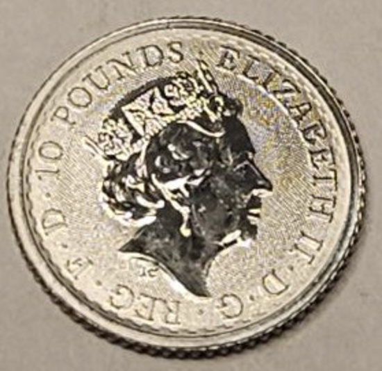 2018 Britannia 1/10oz Platinum Round