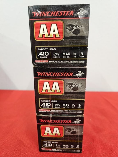 75rds Winchester AA 410ga 9 Shot Shells