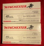 200rds Winchester 45Auto 230gr