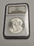 1885 Morgan Dollar NGC MS 63