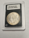 1886 Morgan Dollar Certified MS65