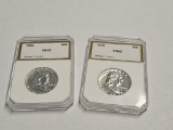 1959 Franklin Half Dollar PR65 Graded Coin