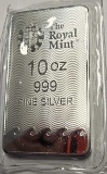 The Royal Mint 10oz Silver Britannia Bar