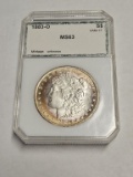 1883-O Morgan Silver Dollar PCI MS63