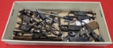 Box of WWII and Modern Gun Parts