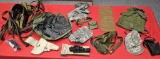 Box of Assorted Gun Slings and Other Gear