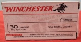 100ct Winchester .30 Carbine 110gr
