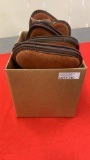 Box Lot of New Suede Pistol Cases