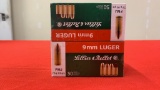 200rds Sellier & Bellot 9mm 115gr FMJ