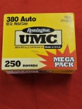 250rds Remington UMC 380 Auto 95gr Mega Pack