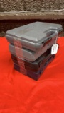 Lot of 4 Hard Pistol Cases