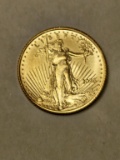 2023 1/10 oz American Gold Eagle Coin BU