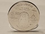 1 oz. Miraculous Medjugorje Silver Round