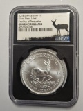 2018 Krugerrand Silver 1oz NGC GEM UNC