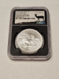 2018 Krugerrand Silver 1oz NGC GEM UNC