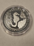 2021 Scottsdale Mint 1oz Samoa Seahorse in Capsule